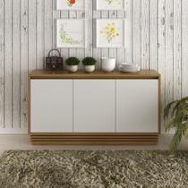 Aparador Buffet 3 Portas 1 Gav Cr50005 Natural/Off White Aparador Buffet 3 Portas 1 Gav Cr50005 Natural/Off White