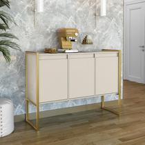 Aparador Buffet 3 Portas Industrial Cantinho do Café para Sala de Jantar Cozinha Recepçao Loja Clinica Ilha Bela