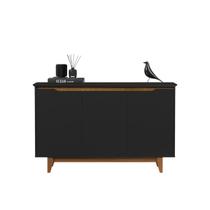 Aparador Buffet 3 Portas Moderno Mdf/mdp Multiuso Retro Top