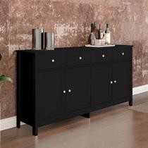 Aparador Buffet 4 Portas 4 Gavetas R-626