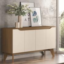 Aparador Buffet 4 Portas Quartzo