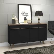 Aparador Buffet 4 Portas RT3133 Movelbento