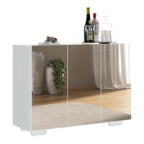 Aparador Buffet 4 Portas Vegas V3560 Branco Branco