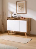 Aparador Buffet 90cm Retro Mdf Freijo Madri - On Móveis