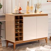 Aparador Buffet Adega 2 Portas Sala Jantar Cozinha Monaco