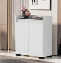 Aparador Buffet Balcão Real 2 Portas escritório cozinha sala cantinho do café