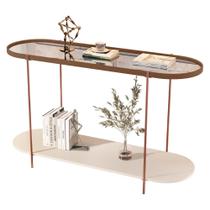 Aparador Buffet Bancada Alamanda Sala c/ Espelho e Pés Metal Aparador Buffet Bancada Alamanda Sala c/ Espelho e Pés Metal