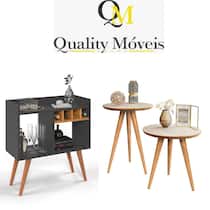 Aparador Buffet Bar com Adega Rubi + Conjunto de Mesas Apoio e Lateral Classic Aparador Buffet Bar com Adega Rubi + Conjunto de Mesas Apoio e Lateral Classic