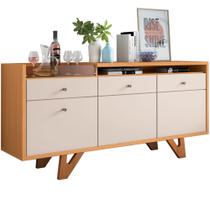 Aparador Buffet Bar Para Sala 02 Portas 02 Gavetas Valentim B01 Cinamomo Off White - Lyam Decor Aparador Buffet Bar Para Sala 02 Portas 02 Gavetas Valentim B01 Cinamomo Off White - Lyam Decor