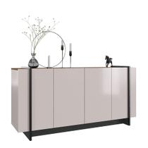 Aparador Buffet Copacabana 160cm 4 Portas de Giro - SSX Multicoisas Aparador Buffet Copacabana 160cm 4 Portas de Giro - SSX Multicoisas