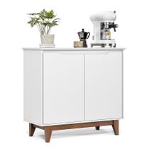 Aparador Buffet de Cozinha Cantinho do Café Clássico 2 Portas Organizador