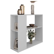 Aparador Buffet Decorativo 1 Prateleira Opala Branco Caemmun Aparador Buffet Decorativo 1 Prateleira Opala Branco Caemmun