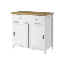 Aparador Buffet Ditália 2 Gavetas 2 Portas Branco Ba-145 Aparador Buffet Ditália 2 Gavetas 2 Portas Branco Ba-145