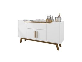 Aparador Buffet Future Branco/Cinamomo - Bechara Móveis