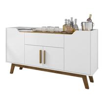Aparador Buffet Future Branco/Cinamomo - Bechara