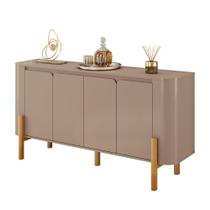 Aparador Buffet Imbassai Sala 4 Portas Pés Madeira Maciça Aparador Buffet Imbassai Sala 4 Portas Pés Madeira Maciça