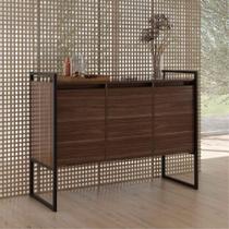 Aparador Buffet Industrial 3 Portas Sala de Estar