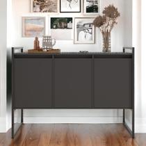 Aparador Buffet Industrial Turquia Preto Onix Aparador Buffet Industrial Turquia Preto Onix
