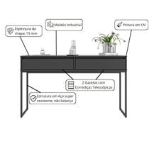 Aparador Buffet Iron Industrial Corredor Preto Aparador Buffet Iron Industrial Corredor Preto