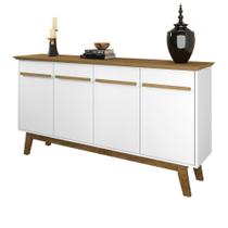 Aparador Buffet Opala Cinamomo Branco 2075700 Bechara