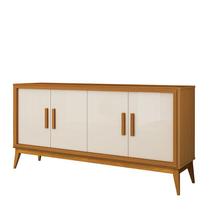 Aparador Buffet Para Sala 4 Portas 160 Middag EAX Cedro/Off White