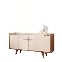 Aparador Buffet para Sala de Estar Edenia 160 cm H01 Off White - Nature Clique Chique