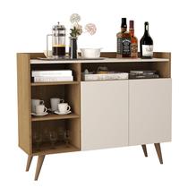 Aparador Buffet Para Sala Duas Portas Duas Prateleiras Celta - Giga Móveis