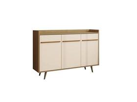 Aparador Buffet Quartzo Cinamomo Off White - Bechara Móveis Aparador Buffet Quartzo Cinamomo Off White - Bechara Móveis