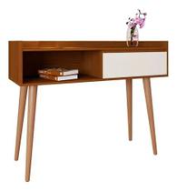 Aparador buffet retro delta delux classico glos freijó/off white Aparador buffet retro delta delux classico glos freijó/off white
