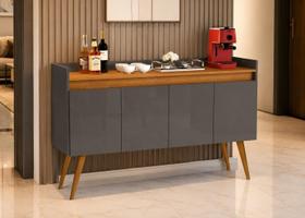 Aparador Buffet Sala 4 Portas Luise - Diversas Cores - Comprar Moveis em Casa