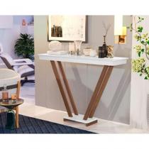 Aparador Buffet Sala Decorativo Pés Em Madeira Supreme Cor:branco Aparador Buffet Sala Decorativo Pés Em Madeira Supreme Cor:branco