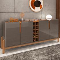 Aparador Buffet Sala Lizz 190cm com Pés de Madeira Maciça Aparador Buffet Sala Lizz 190cm com Pés de Madeira Maciça
