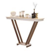 Aparador Buffet Supreme para Sala de Estar Hall de Entrada Apoio para Decoração e Organização com Design Moderno Offwhite