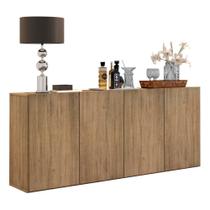 Aparador Buffet Suspenso Multimóveis Veneza 4 Portas FG3594 Rustic Aparador Buffet Suspenso Multimóveis Veneza 4 Portas FG3594 Rustic