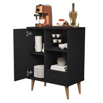 Aparador buffet tip top preto jalmac