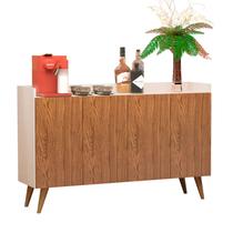 Aparador Buffet VENEZA Retrô Pés Palito 4 Portas DULLAR ENVIA SOMENTE 01 UN