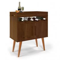 Aparador Café Drink com Portas Pés em Madeira Sala Buffet