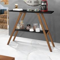 Aparador Cantinho do Café Com Pés Madeira Prateleiras Mdf Aparador Cantinho do Café Com Pés Madeira Prateleiras Mdf