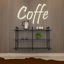 Aparador cantinho do café prateleira industrial aparador suspenso pratileira nichos para cozinha