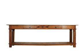 Aparador Classic Queen 300cm Madeira Maciça Peroba Rosa