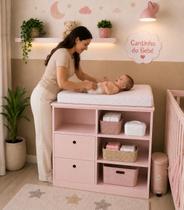 Aparador Cômoda Prático e Funcional com Nichos para Escritório e Quarto Aparador Cômoda Prático e Funcional com Nichos para Escritório e Quarto