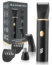 Aparador corporal RAXMETRY Manscape 3 em 1 elétrico para homens Aparador corporal RAXMETRY Manscape 3 em 1 elétrico para homens