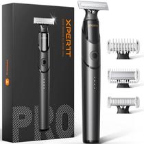 Aparador corporal Trimcoo 2025 atualizado para homens USB-C preto Aparador corporal Trimcoo 2025 atualizado para homens USB-C preto