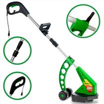 Aparador Cortador Elétrico Maquina Cortar Grama Trapp Super Turbo 1800W Fio Nylon Acabamento Jardim