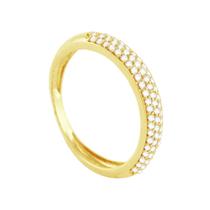 Aparador de Aliança em Ouro 18K com Diamantes - AU3786 Aparador de Aliança em Ouro 18K com Diamantes - AU3786