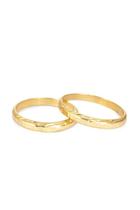 Aparador de Aliança Ouro 18k - 4.00 Cor:AmareloTamanho:32