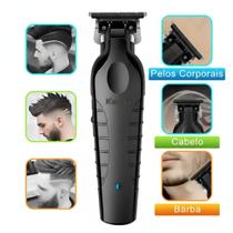 Aparador De Barba Cabelo Kemei KM-2299 Máquina Acabamento Profissional Recarregável Aparador De Barba Cabelo Kemei KM-2299 Máquina Acabamento Profissional Recarregável