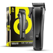 Aparador de Barba The Beard Club Pro 13.000 RPM com 10 Pentes Aparador de Barba The Beard Club Pro 13.000 RPM com 10 Pentes