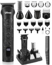 Aparador de barba Ufree 7 em 1 para homens, barbeador elétrico sem fio