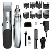Aparador de barba Wahl Groomsman Recarregável 5622v com aparador de nariz